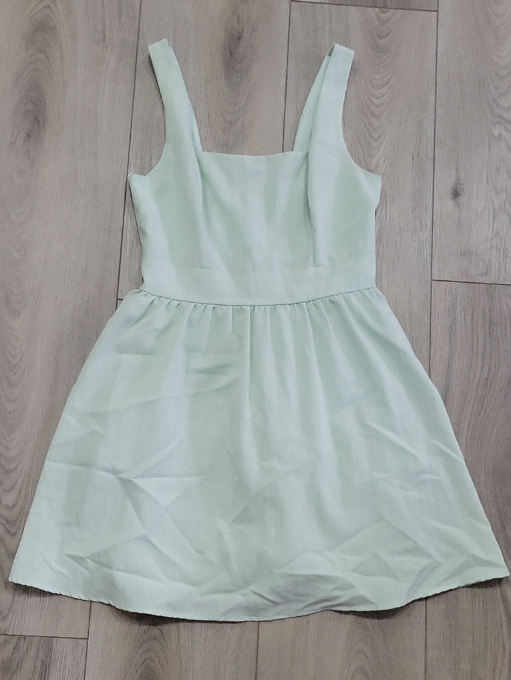 Blue Rain Mint Green Mini Dress